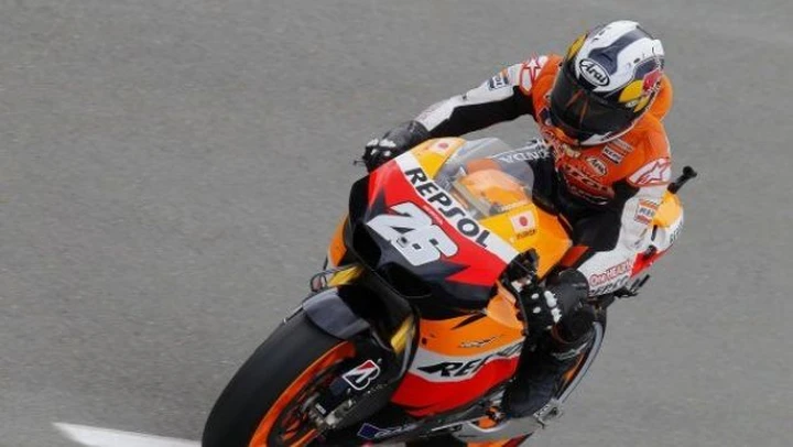 MotoGP: FP1 a Brno sotto il segno di Dani Pedrosa, che stacca Stoner e Simoncelli di 1 secondo. Rossi 11°