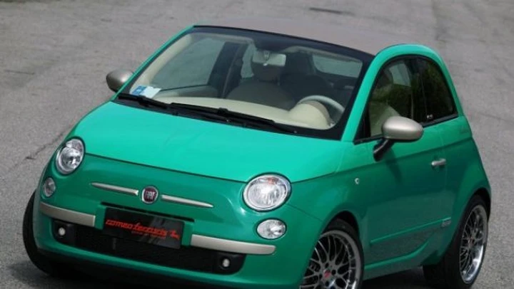 Romeo Ferraris Fiat 500C Sardinia