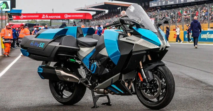 Kawasaki a idrogeno: il rombo del futuro che emette solo vapore