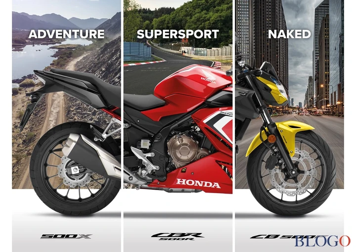 Honda aggiorna CB500F, CBR500R e CB500X per il 2021: una 500 per tutti i gusti
