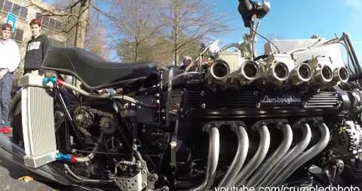 Caffeine and Octane 12/07/2014 December - Lamborghini motor custom motorcycle build