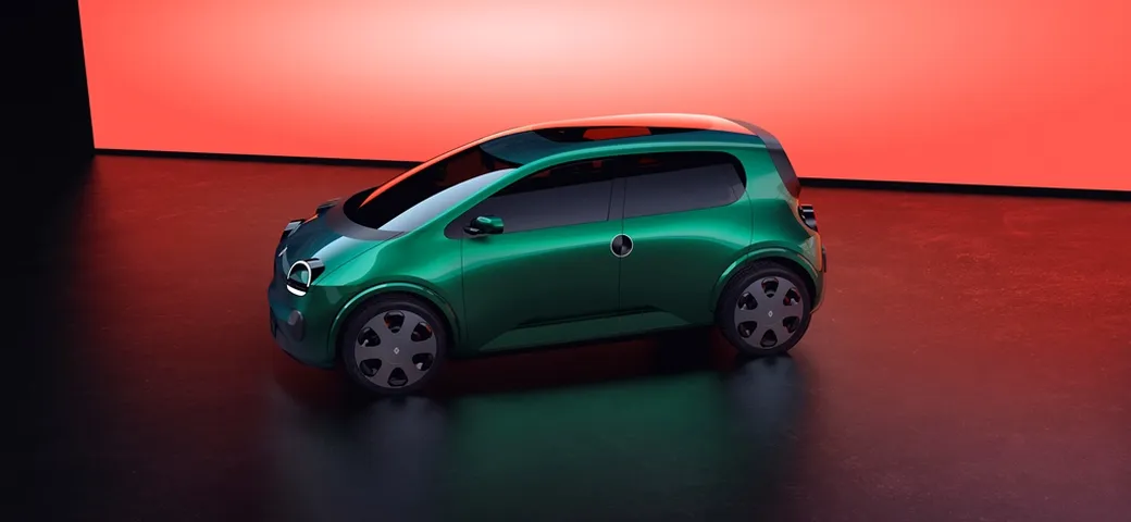 Renault Twingo E-Tech: il prototipo elettrico debutta al Salone di Parigi 2024
