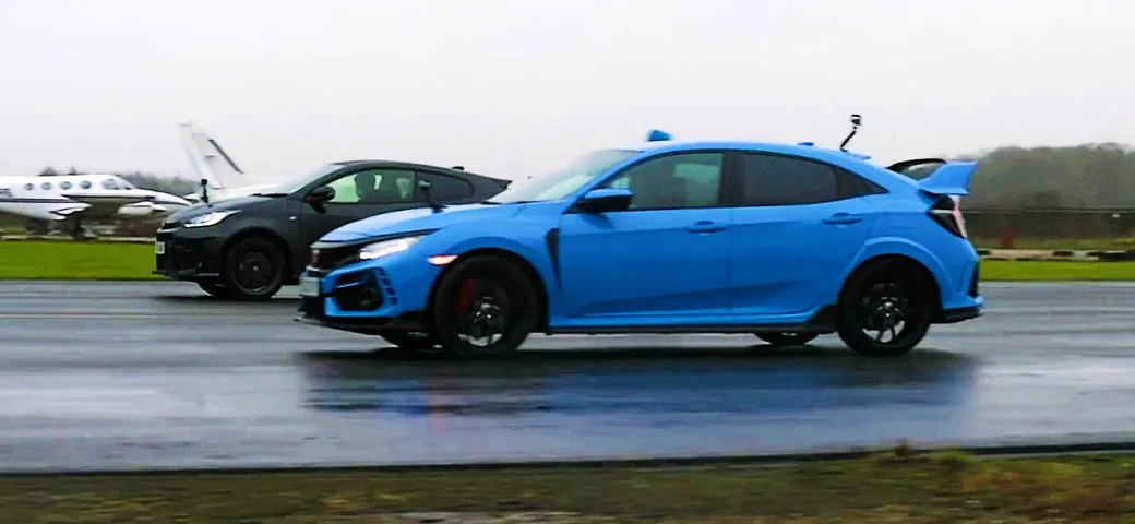 Toyota Yaris GR VS Honda Civic Type-R: la sfida in pista