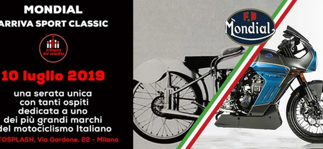 Ciapa la Moto: Mondial torna sul palcoscenico con la Sport Classic