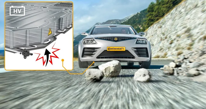 Continental e i sensori proteggi batteria per le elettriche