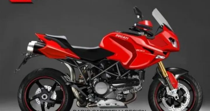Dario Caroselli presenta il suo restyling della Ducati Multistrada