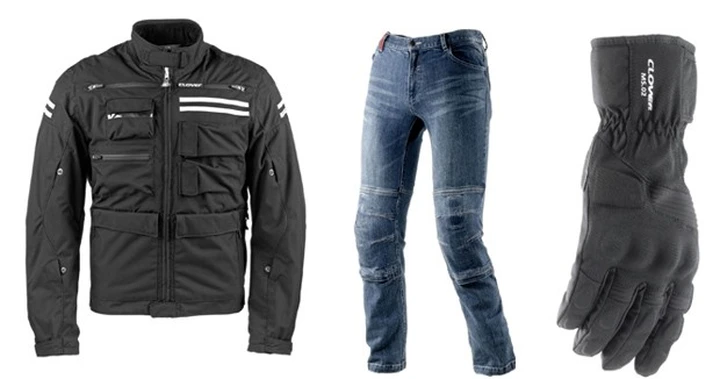Novità Clover 2014: giacca, pantaloni e guanti