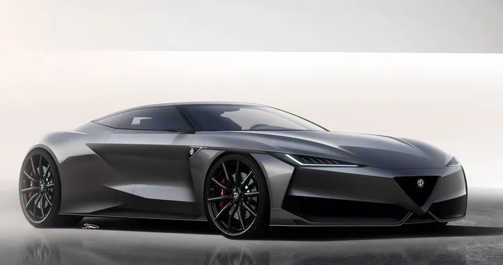 Nuova Alfa Romeo GTV: un render immagina così la futura coupé del Biscione