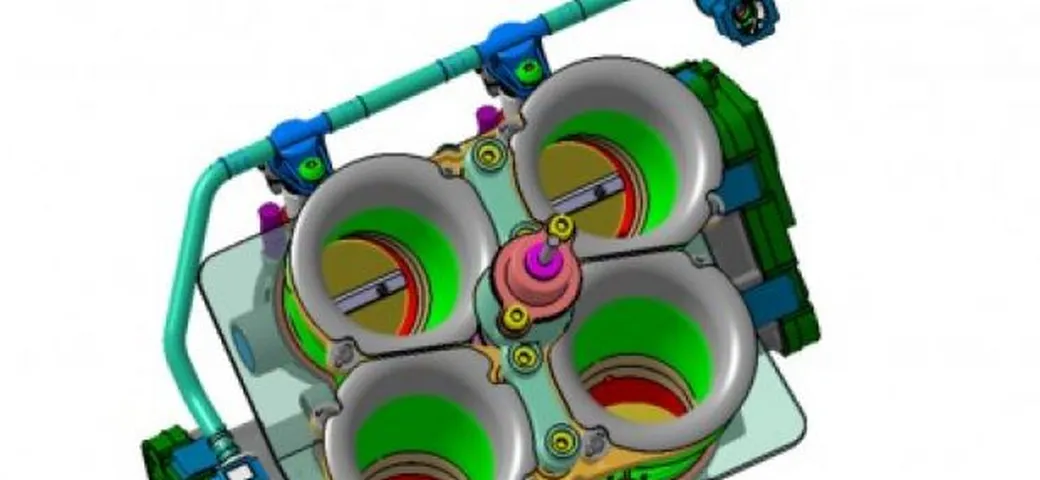 Geometria variabile Dellorto sull'Aprilia RSV4