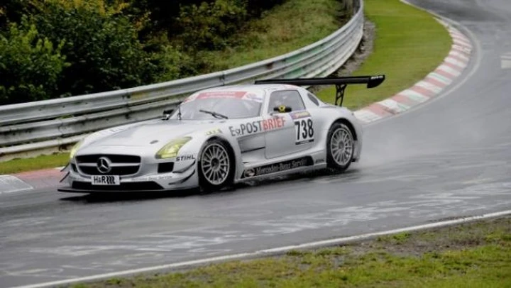 Mercedes SLS AMG GT3: debutto in gara al Nürburgring