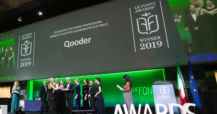 Qooder riceve il premio di "eccellenza dell’anno nell’ambito della mobilità innovativa"