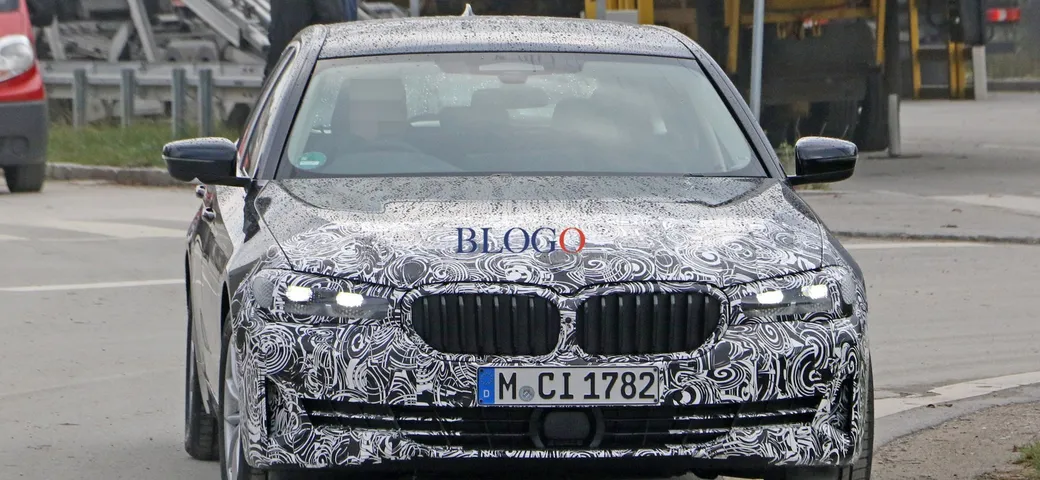 BMW Serie 5: nuove foto spia della versione restyling