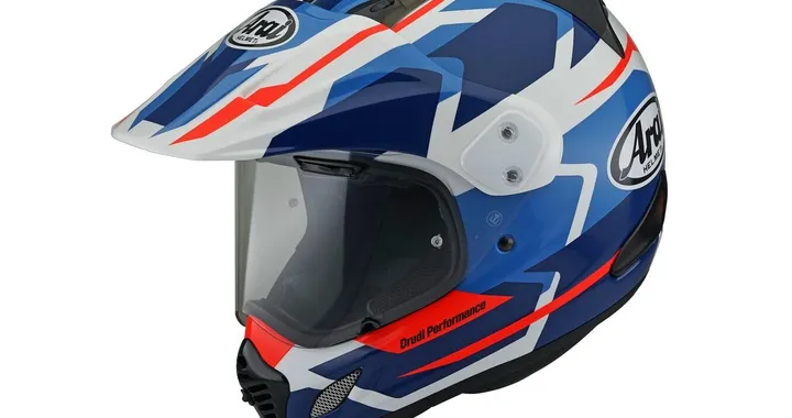 Casco moto Arai Tour-X 4 Depart Blue: grande versatilità d'uso