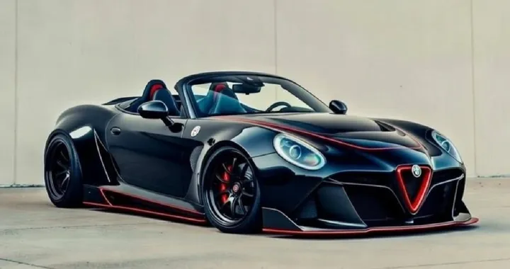 Il ritorno dell'Alfa Romeo Spider, il render che rilancia la Duetto