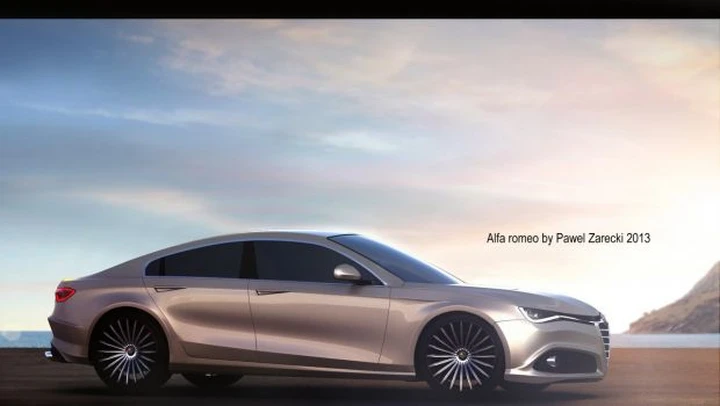 Alfa Romeo 169 Concept by Pawel Zarecki