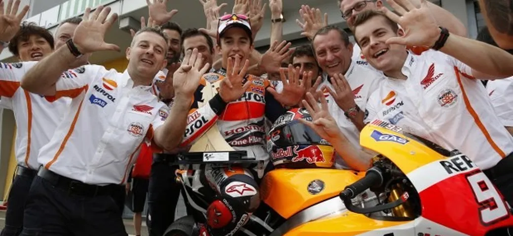 MotoGP Germania 2014: Marc Marquez vince ancora su Pedrosa e Lorenzo, Valentino Rossi 4°, Iannone 5° [FOTO]