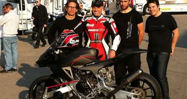 Test CIV di Imola: anche Mamola in pista con la Vyrus Moto2