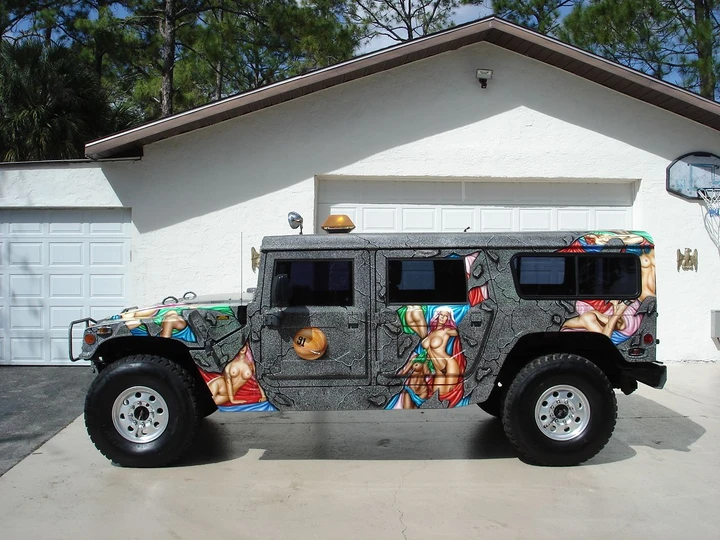 Dennis Rodman vende la sua Hummer H1