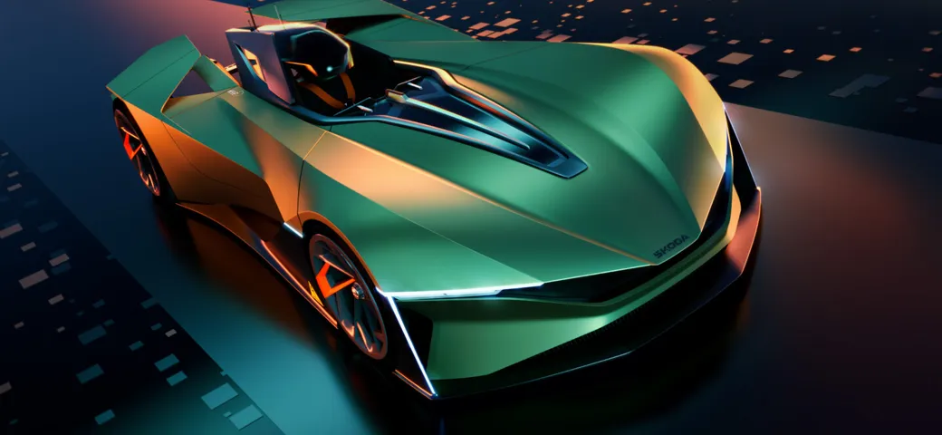 Škoda Vision Gran Turismo: le immagini della concept car per PlayStation