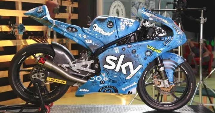 Moto3 Misano: livrea 'artistica' per lo Sky Team VR46