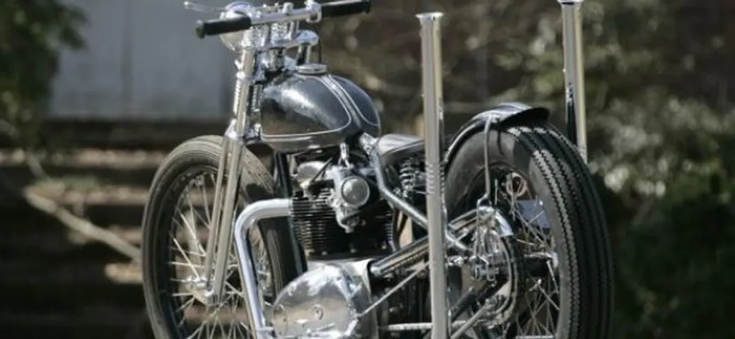 BSA A65 Custom by The Factory Metal Works