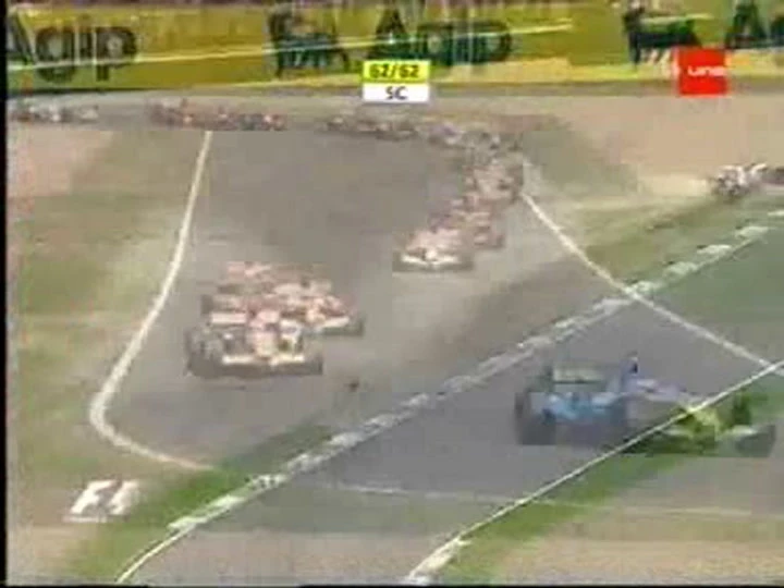 Ide e Albers crash Imola 2006