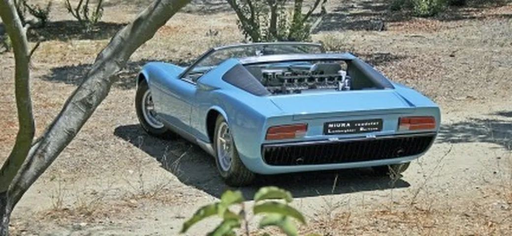 Completato il restauro dell'unico esemplare esistente di Lamborghini Miura Roadster
