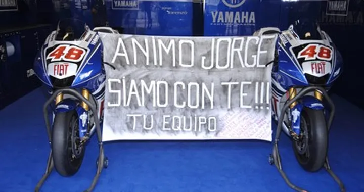 Jorge Lorenzo in recupero a Barcellona