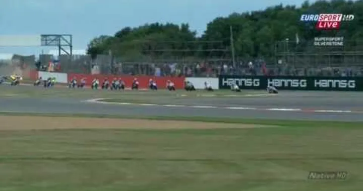 2010 World Supersport Silverstone - Joan Lascorz