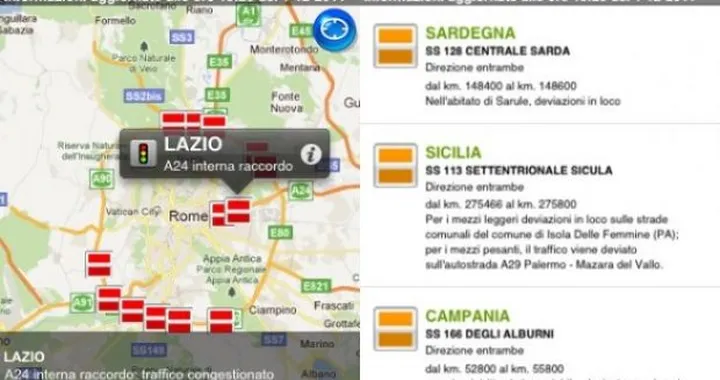 Rubrica App per motociclisti: VAI, l'applicazione di ANAS che t'informa sul traffico