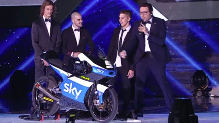 Lo Sky Racing Team VR46 con la nuova livrea ad X-Factor