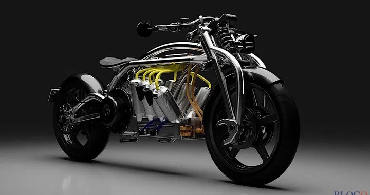 Curtiss Motorcycle: Zeus Radial V8