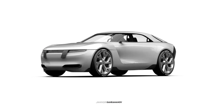 Saab GT: il render in chiave elettrica