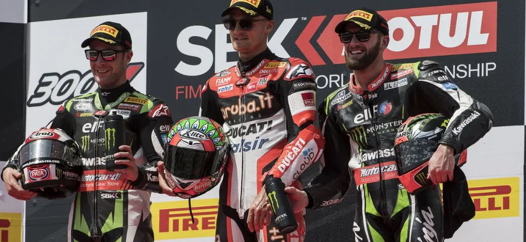 SBK Imola 2017: Davies trionfo “bis!”. Il Santerno è rosso Ducati [Foto]