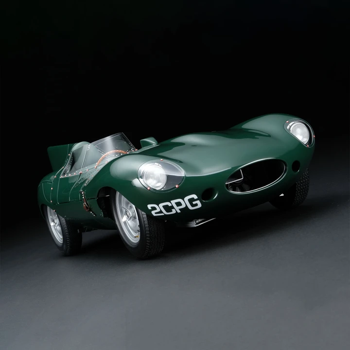 Jaguar D-Type: l'incredibile replica in scala 1:8 di quella di Ralph Lauren