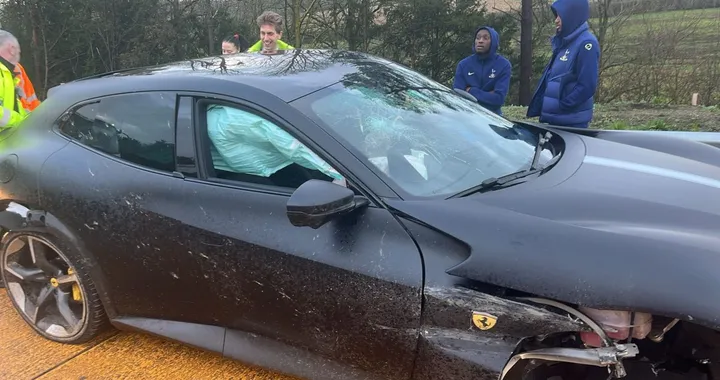 Brutto incidente con la Purosangue per l'ex attaccante della Juve