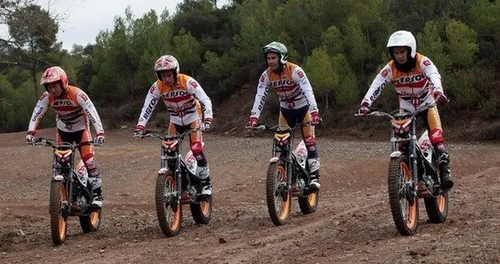 Marquez e Pedrosa a 'Scuola di Trial' da Toni Bou [video]