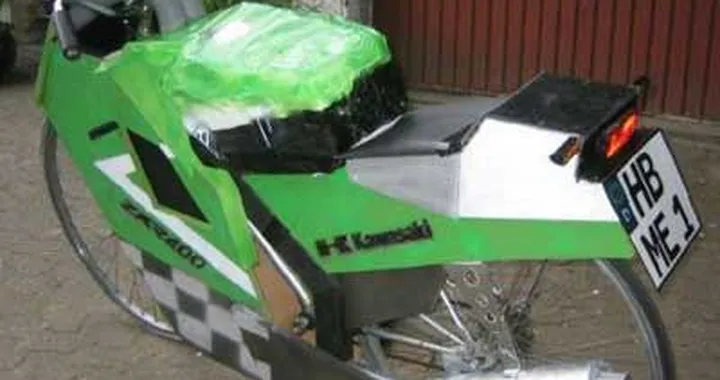 Kawasaki ZXR 400 super ecologica!