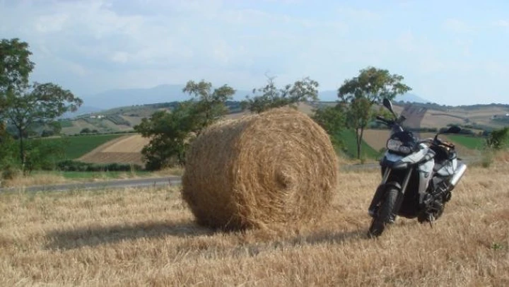 Foto del giorno: BMW F 800 GS in Abruzzo
