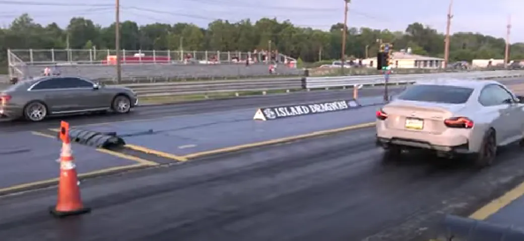 Audi S4 e BMW M240i: duello sul 1/4 di miglio, come Fast & Furious