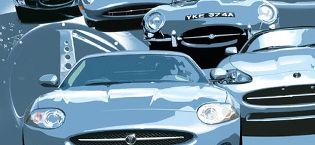 Jaguar E-Type 1963 Vs Jaguar XK 2006