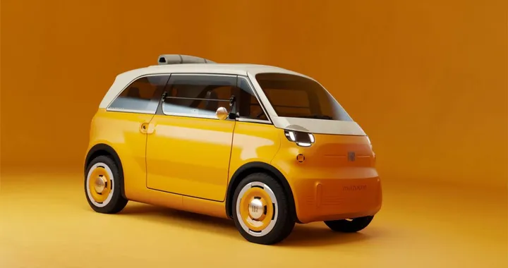 Fiat Multiplina, la nuova mini Multipla elettrica ha quattro posti e si guida a 16 anni