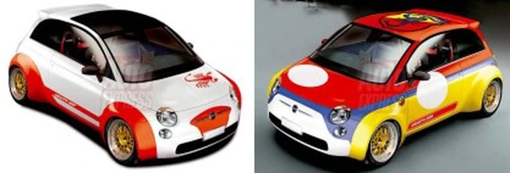 Photoshop scatenato: Fiat 500 Abarth