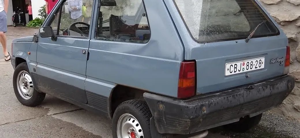 Questa Fiat Panda in Italia non c'era: chi la ricorda?