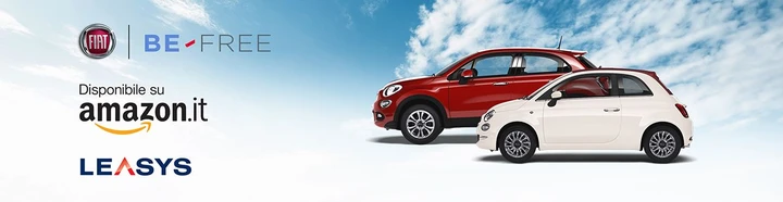 Amazon: Fiat amplia l'offerta BeFree