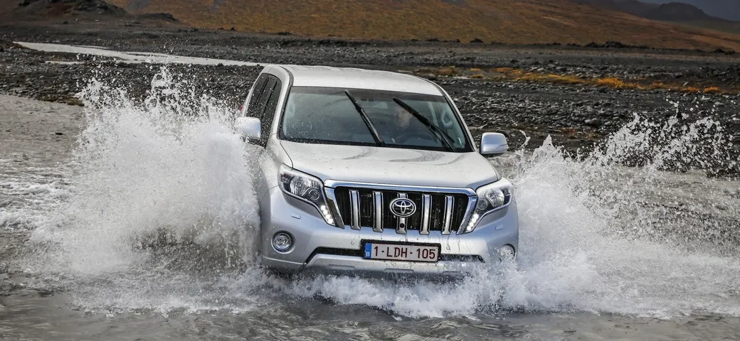 Toyota Land Cruiser provata in Islanda