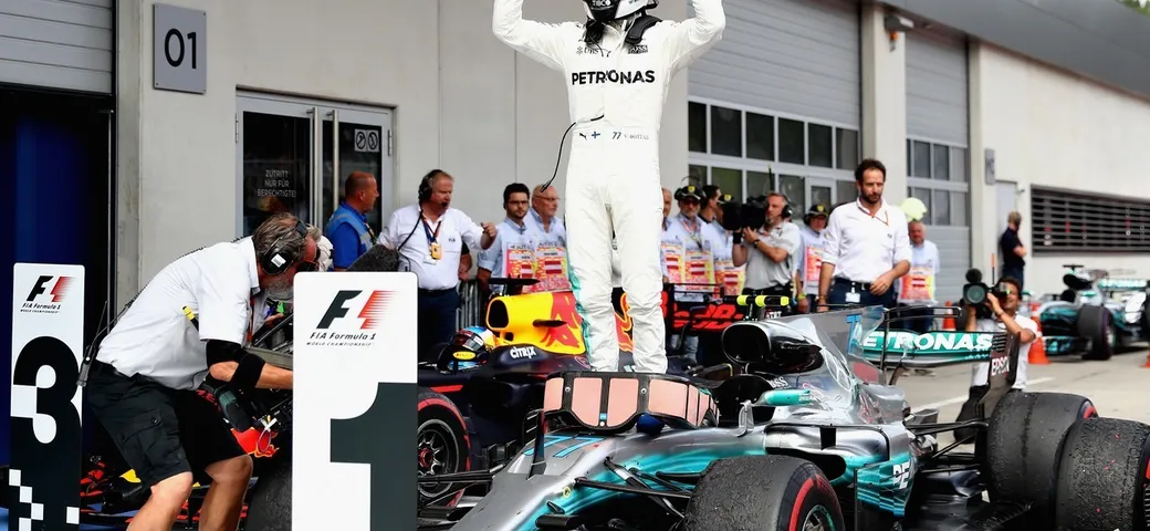 Gp Austria F1 2017: Bottas trionfa, Vettel allunga su Hamilton