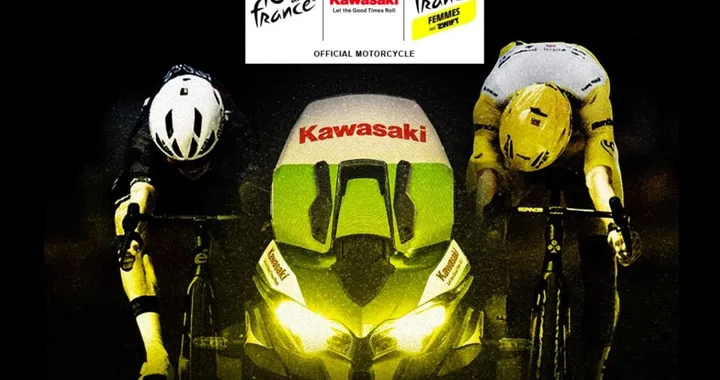 Kawasaki Versys 1100: la nuova moto ufficiale del Tour de France 2025