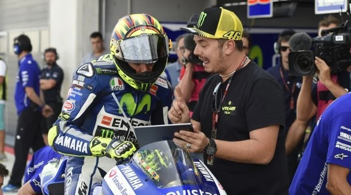 Rossi in 2a fila ad Aragon: 