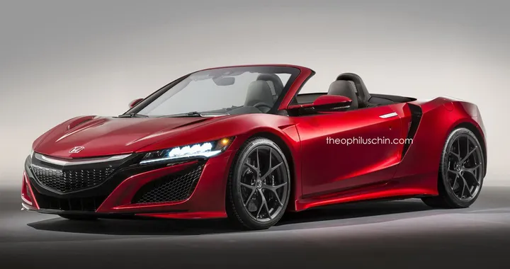 Render Honda NSX Spider